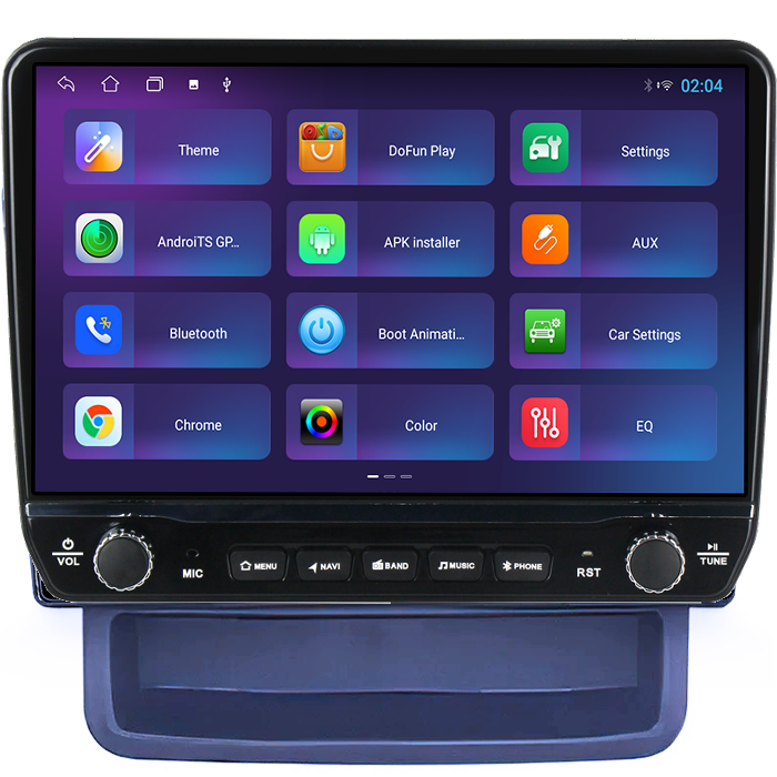 Navigatie dedicata Renault Trafic 2010-2014 Tesla cu butoane rotative model 2024, 4GB RAM 64GB ROM, Procesor Quadcore, Android 14, Display QLED 10", DSP, Carplay&Android Auto [4]