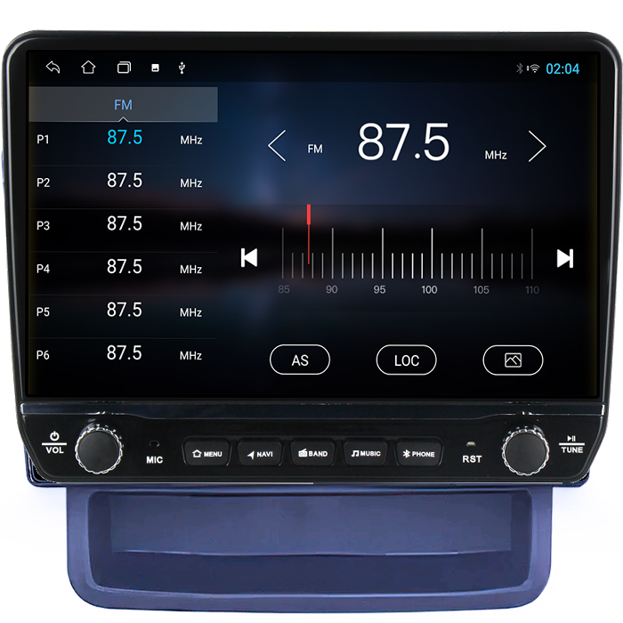 Navigatie dedicata Renault Trafic 2010-2014 Tesla cu butoane rotative model 2024, 4GB RAM 64GB ROM, Procesor Quadcore, Android 14, Display QLED 10", DSP, Carplay&Android Auto [3]