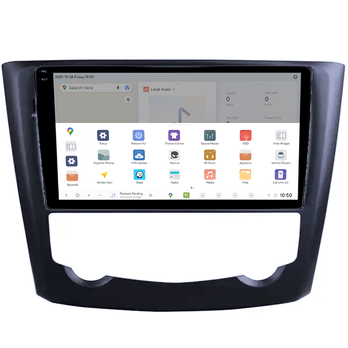 Navigatie dedicata Renault Corega 2016, DUDU3, 4GB RAM 64GB ROM, Octacore, Platforma 8581, Android, Display QLED 9", DSP, Carplay&AndroidAuto [3]