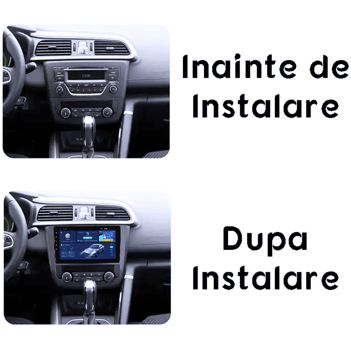 Navigatie dedicata Renault Corega 2016, DUDU3, 4GB RAM 64GB ROM, Octacore, Platforma 8581, Android, Display QLED 9", DSP, Carplay&AndroidAuto [6]
