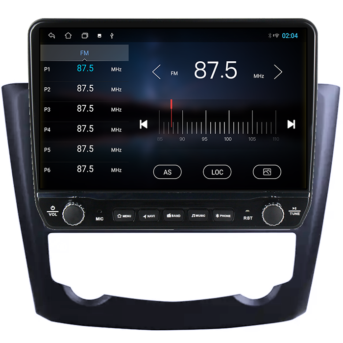 Navigatie dedicata Renault Corega 2016 Tesla cu butoane rotative model 2024, 4GB RAM 64GB ROM, Procesor Quadcore, Android 14, Display QLED 10", DSP, Carplay&Android Auto [3]