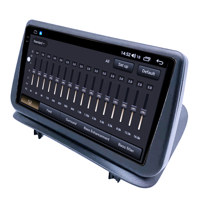 Navigatie dedicata Renault Clio3 2006-2019, 8GB RAM 128GB ROM, Octacore, Platforma TS18, Android 14, Display QLED 9", Suporta camera 360", DSP, Carplay&Android Auto, SIM 4G, Ventilator Activ [8]