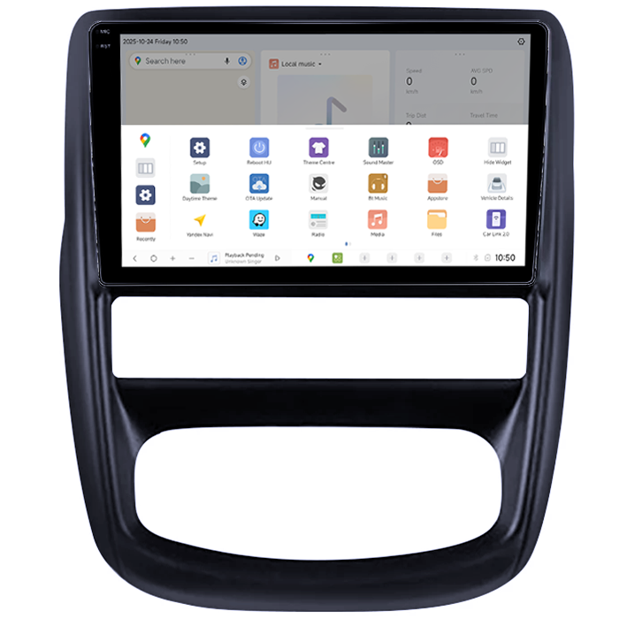 Navigatie dedicata Renault Duster 2010-2015, DUDU3, 4GB RAM 64GB ROM, Octacore, Platforma 8581, Android, Display QLED 9", DSP, Carplay&AndroidAuto [3]