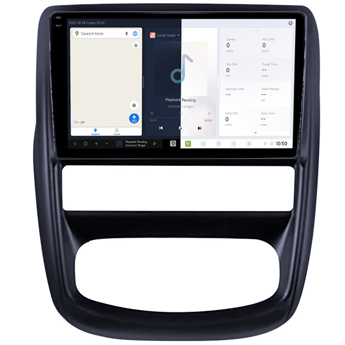 Navigatie dedicata Renault Duster 2010-2015, DUDU3, 4GB RAM 64GB ROM, Octacore, Platforma 8581, Android, Display QLED 9", DSP, Carplay&AndroidAuto [2]