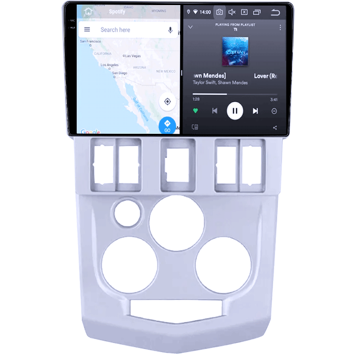 Navigatie dedicata Renault, Dacia L90 2004-2009, 8GB RAM 128GB ROM, Octacore, Platforma TS18, Android 14, Display QLED 9â, Suporta camera 360Âş, DSP, Carplay&Android Auto, SIM 4G, Ventilator Activ [7]