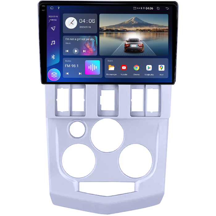 Navigatie dedicata Renault, Dacia L90 2004-2009, 8GB RAM 128GB ROM, Octacore, Platforma TS18, Android 14, Display QLED 9â, Suporta camera 360Âş, DSP, Carplay&Android Auto, SIM 4G, Ventilator Activ [2]