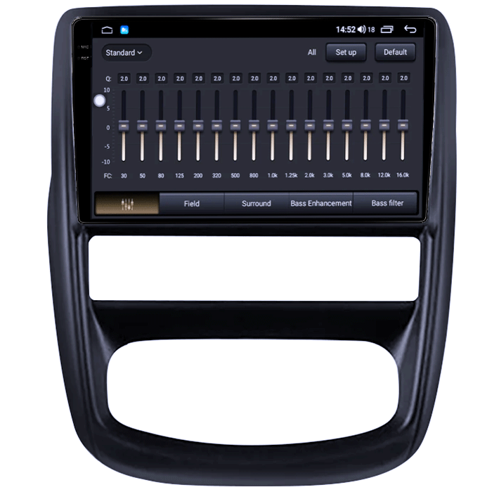 Navigatie dedicata Renault Duster 2010-2015, 8GB RAM 128GB ROM, Octacore, Platforma TS18, Android 14, Display QLED 9", Suporta camera 360", DSP, Carplay&Android Auto, SIM 4G, Ventilator Activ [8]