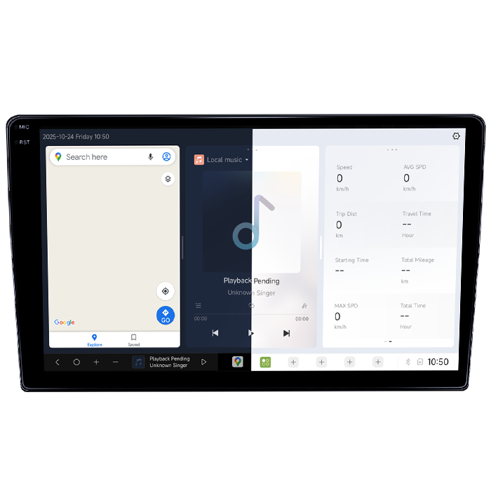Navigatie dedicata Renault Duster 2015-2018, DUDU3, 4GB RAM 64GB ROM, Octacore, Platforma 8581, Android, Display QLED 9", DSP, Carplay&AndroidAuto [2]