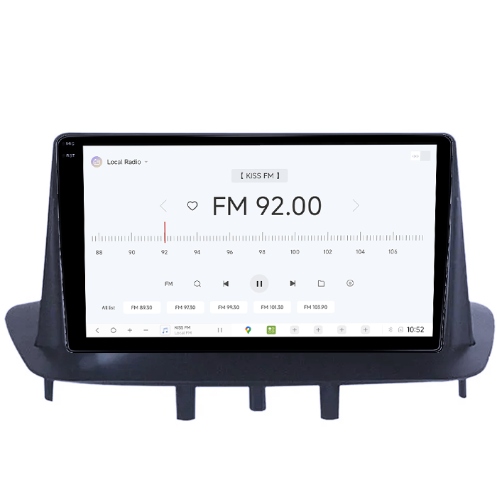 Navigatie dedicata Renault Megane 3 2008-2014, DUDU3, 4GB RAM 64GB ROM, Octacore, Platforma 8581, Android, Display QLED 9", DSP, Carplay&AndroidAuto [4]
