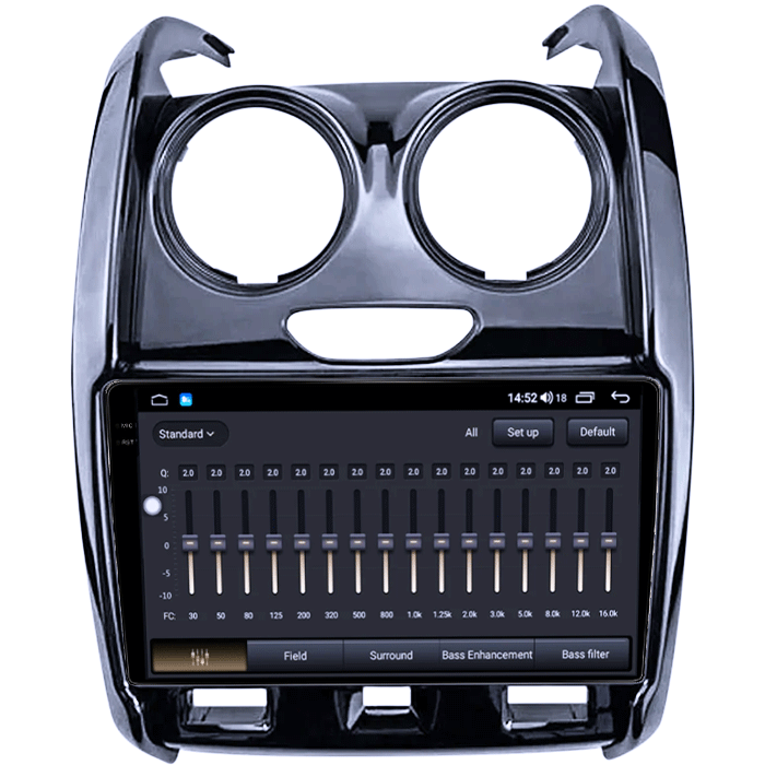 Navigatie dedicata Renault Duster 2015-2020 Lada Largus 2021, 8GB RAM 128GB ROM, Octacore, Platforma TS18, Android 14, Display QLED 9", Suporta camera 360", DSP, Carplay&Android Auto, SIM 4G, Venti [8]