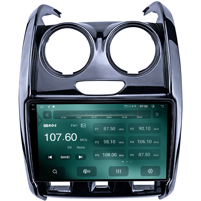 Navigatie dedicata Renault Duster 2015-2020 Lada Largus 2021, 8GB RAM 128GB ROM, Octacore, Platforma TS18, Android 14, Display QLED 9", Suporta camera 360", DSP, Carplay&Android Auto, SIM 4G, Venti [3]