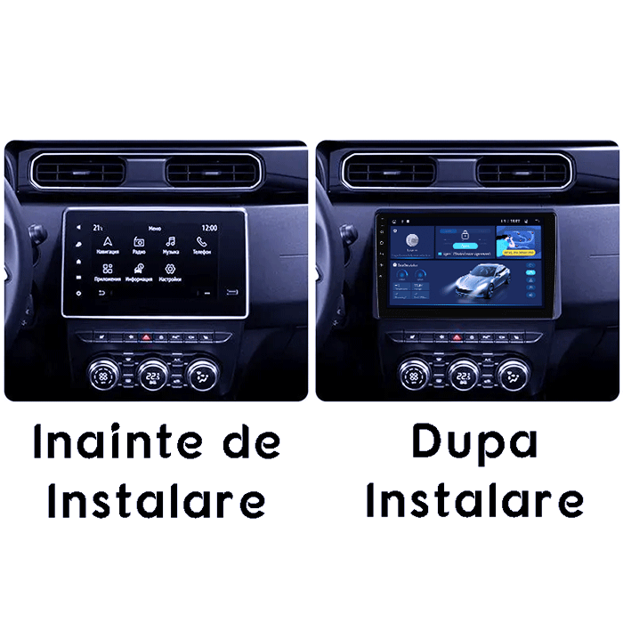 Navigatie dedicata Renault Duster Arkana 2019, Duster 2017-2022, 4GB RAM 64GB ROM, Octacore, Android 14, Display QLED 1K 10", Carplay&Android Auto, SIM 4G, Ventilator Activ [5]