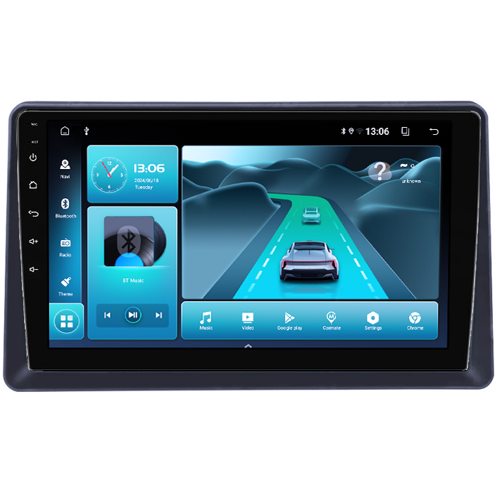 Navigatie dedicata Renault Express 2021+, 8GB RAM 128GB ROM, Octacore, Platforma TS18, Android 14, Display QLED 9”, Suporta camera 360º, DSP, Carplay&Android Auto, SIM 4G, Ventilator Activ [3]