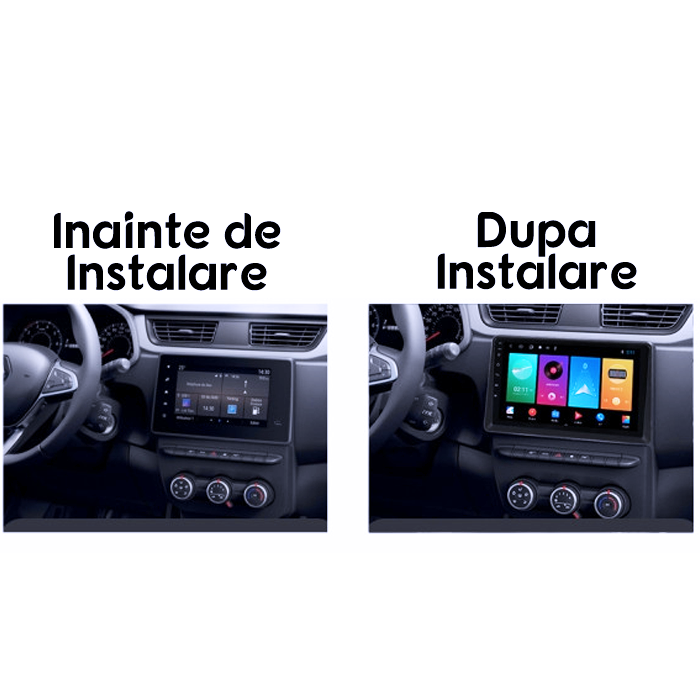 (Resigilata) Navigatie dedicata Renault Express 2021+, 2GB RAM 32GB ROM, Quad Core, Display 9" IPS Full HD, Carplay&Android Auto, Android 14, Suport camere AHD - Copie [5]