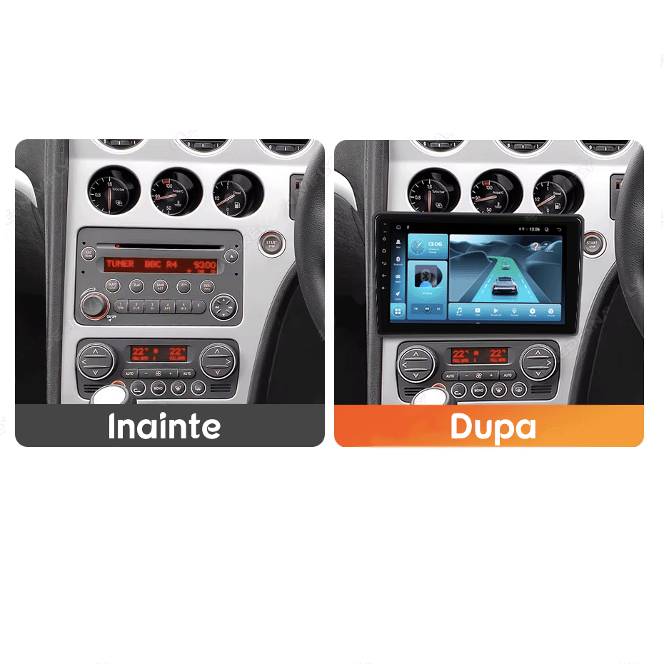 Navigatie dedicata Alfa Romeo 159, 4GB RAM 64GB ROM, Octacore, Android 14, Display QLED 9", DSP, Carplay&Android Auto, SIM 4G, Ventilator Activ - Copie [5]