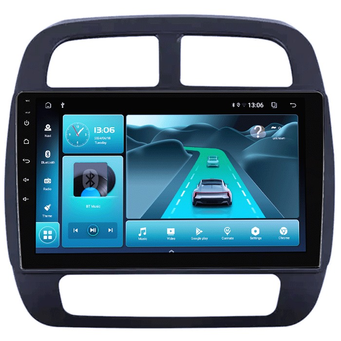Navigatie dedicata Renault K-ZE 2015-2019, 8GB RAM 128GB ROM, Octacore, Platforma TS18, Android 14, Display QLED 9”, Suporta camera 360º, DSP, Carplay&Android Auto, SIM 4G, Ventilator Activ [2]