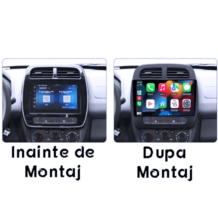 Navigatie dedicata Renault K-ZE 2015-2019, 8GB RAM 128GB ROM, Octacore, Platforma 7862, Android 14, Display QLED 9" 2K, Suporta camera 360", DSP, Carplay&Android Auto [2]