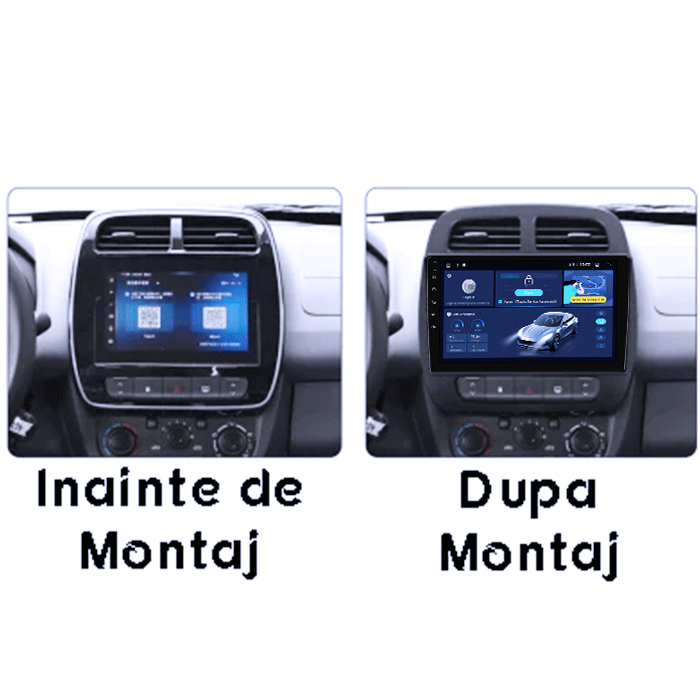 Navigatie dedicata Renault K-ZE 2015-2019, 8GB RAM 128GB ROM, Octacore, Platforma TS18, Android 14, Display QLED 9”, Suporta camera 360º, DSP, Carplay&Android Auto, SIM 4G, Ventilator Activ [3]