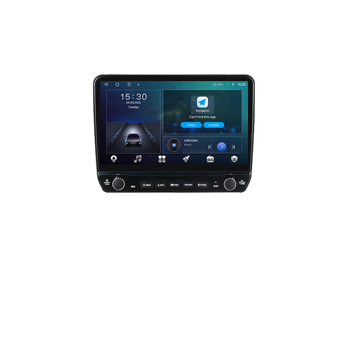 Navigatie dedicata Renault Koleos 2008-2016 Tesla cu butoane rotative model 2024, 4GB RAM 64GB ROM, Procesor Quadcore, Android 14, Display QLED 10", DSP, Carplay&Android Auto [7]