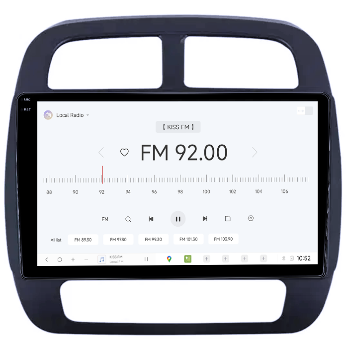 Navigatie dedicata Renault K-ZE 2015-2019, DUDU3, 4GB RAM 64GB ROM, Octacore, Platforma 8581, Android, Display QLED 9", DSP, Carplay&AndroidAuto [4]