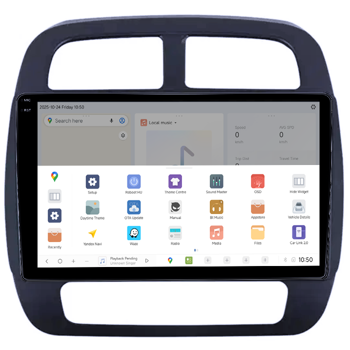 Navigatie dedicata Renault K-ZE 2015-2019, DUDU3, 4GB RAM 64GB ROM, Octacore, Platforma 8581, Android, Display QLED 9", DSP, Carplay&AndroidAuto [3]