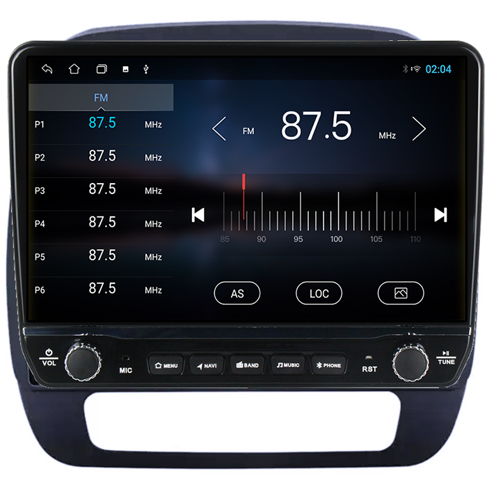 Navigatie dedicata Renault K-ZE 2015-2019 Tesla cu butoane rotative model 2024, 4GB RAM 64GB ROM, Procesor Quadcore, Android 14, Display QLED 10", DSP, Carplay&Android Auto [3]