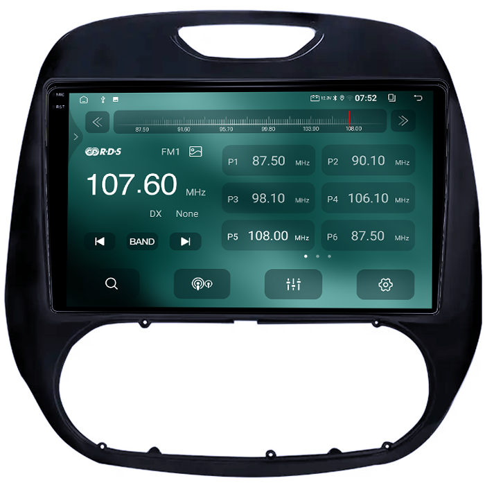 Navigatie dedicata Renault Kaptur 2016-2019, 4GB RAM 64GB ROM, Quad Core, Display 9" QLED 1K, Carplay, Android 14, Bluetooth, Magazin Play, Suport Camere AHD [3]