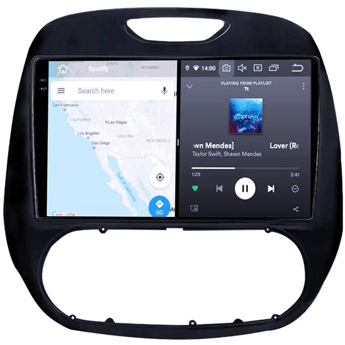 Navigatie dedicata Renault Kaptur 2016-2019, 8GB RAM 128GB ROM, Octacore, Platforma TS18, Android 14, Display QLED 9", Suporta camera 360", DSP, Carplay&Android Auto, SIM 4G, Ventilator Activ [7]