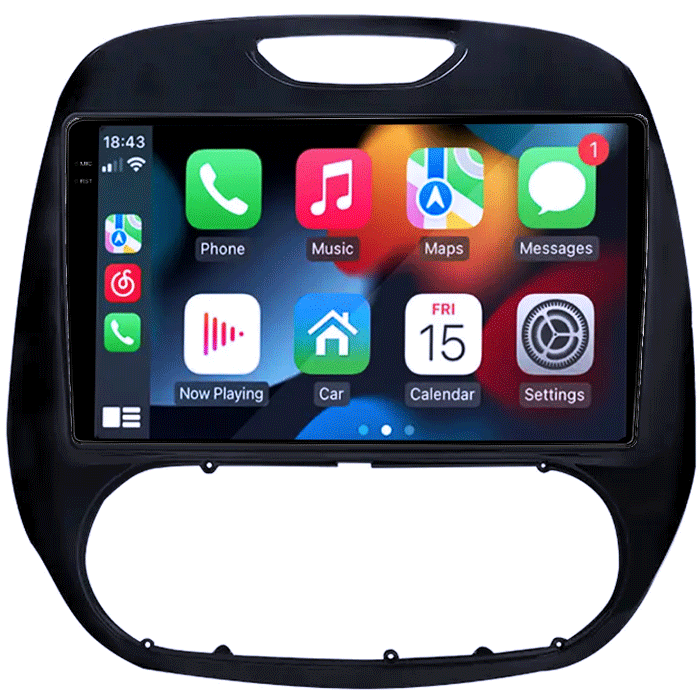 Navigatie dedicata Renault Kaptur 2016-2019, 8GB RAM 128GB ROM, Octacore, Platforma TS18, Android 14, Display QLED 9", Suporta camera 360", DSP, Carplay&Android Auto, SIM 4G, Ventilator Activ [9]