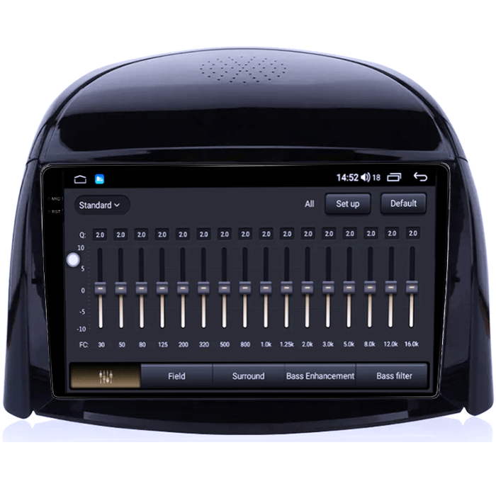 Navigatie dedicata Renault Koleos 2008-2016, 8GB RAM 128GB ROM, Octacore, Platforma TS18, Android 14, Display QLED 9", Suporta camera 360", DSP, Carplay&Android Auto, SIM 4G, Ventilator Activ [8]