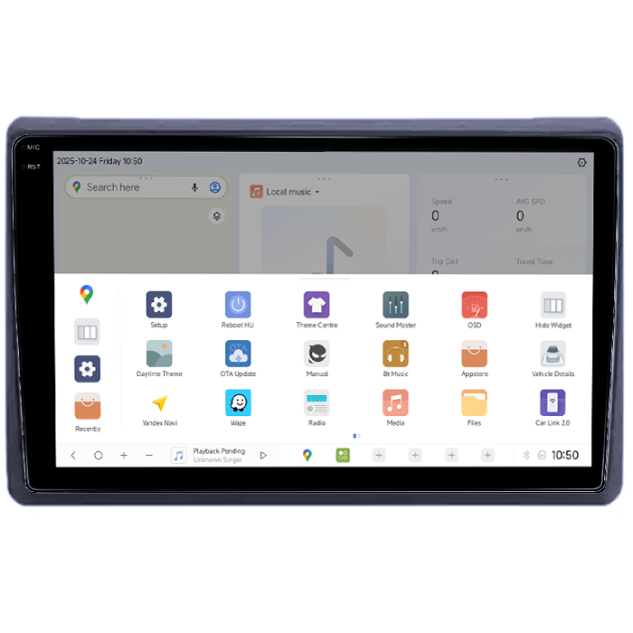 Navigatie dedicata Renault Master 2021, DUDU3, 4GB RAM 64GB ROM, Octacore, Platforma 8581, Android, Display QLED 9", DSP, Carplay&AndroidAuto [3]
