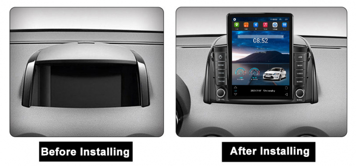 Navigatie dedicata Renault Koleos 2008-2016,Tesla Style, ANDROID 13,Carplay&Android Auto, 10 inch , 8+128GB, Internet, Aplicatii, Waze, GPS [3]