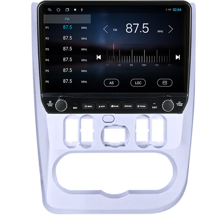 Navigatie dedicata Renault Logan 2009-2015 Tesla cu butoane rotative model 2024, 4GB RAM 64GB ROM, Procesor Quadcore, Android 14, Display QLED 10", DSP, Carplay&Android Auto [3]