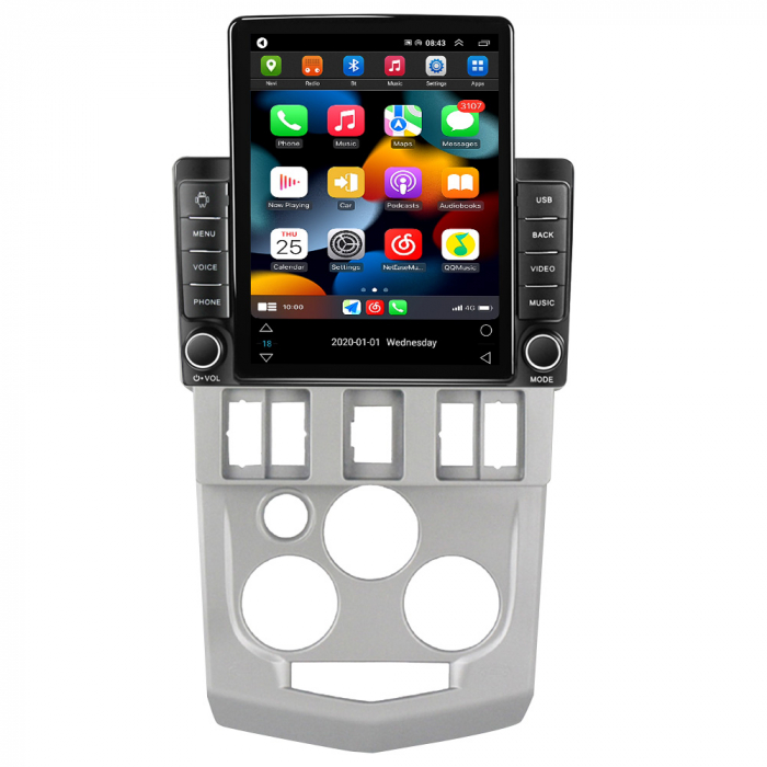 Navigatie dedicata Renault L90 2004-2009,Tesla Style, ANDROID 13,Carplay&Android Auto, 10 inch , 8+128GB, Internet, Aplicatii, Waze, GPS [2]
