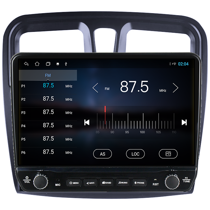 Navigatie dedicata Renault Logan 2014-2019 Tesla cu butoane rotative model 2024, 4GB RAM 64GB ROM, Procesor Quadcore, Android 14, Display QLED 10", DSP, Carplay&Android  [3]