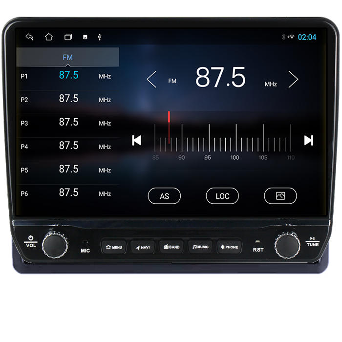 Navigatie dedicata Renault Master 2021 Tesla cu butoane rotative model 2024, 4GB RAM 64GB ROM, Procesor Quadcore, Android 14, Display QLED 10", DSP, Carplay&Android Auto [3]