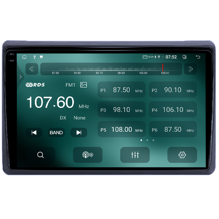 Navigatie dedicata Renault Master 2021, 4GB RAM 64GB ROM, Quadcore, Android 14, Display QLED 1K, 10", DSP, Carplay&Android Auto, Suport camere AHD [3]