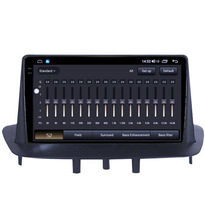 Navigatie dedicata Renault Megane 3 2008-2014, 8GB RAM 128GB ROM, Octacore, Platforma TS18, Android 14, Display QLED 9", Suporta camera 360", DSP, Carplay&Android Auto, SIM 4G, Ventilator Activ [8]