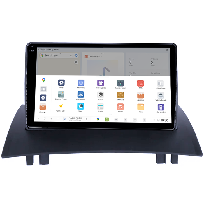 Navigatie dedicata Renault Megane 2 2002-2009, DUDU3, 4GB RAM 64GB ROM, Octacore, Platforma 8581, Android, Display QLED 9", DSP, Carplay&AndroidAuto [3]