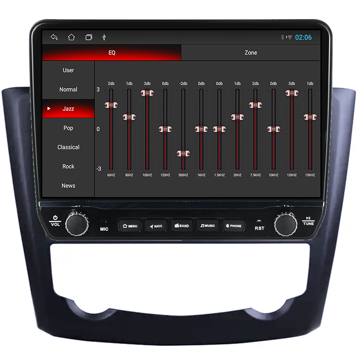 Navigatie dedicata Renault Kadjar 2015-2017 Tesla cu butoane rotative model 2024, 4GB RAM 64GB ROM, Procesor Quadcore, Android 14, Display QLED 10", DSP, Carplay&Android [2]