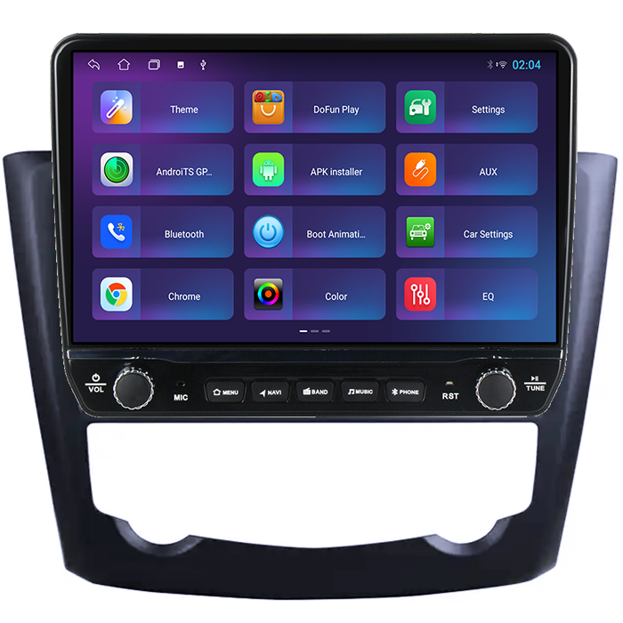 Navigatie dedicata Renault Kadjar 2015-2017 Tesla cu butoane rotative model 2024, 4GB RAM 64GB ROM, Procesor Quadcore, Android 14, Display QLED 10", DSP, Carplay&Android [4]