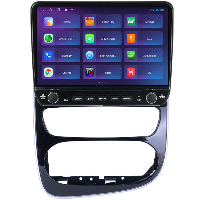 Navigatie dedicata Renault Clio 4 BH98 KH98 2012-2018 Tesla cu butoane rotative model 2024, 4GB RAM 64GB ROM, Procesor Quadcore, Android 14, Display QLED 10", DSP, Carplay&Android Auto [4]