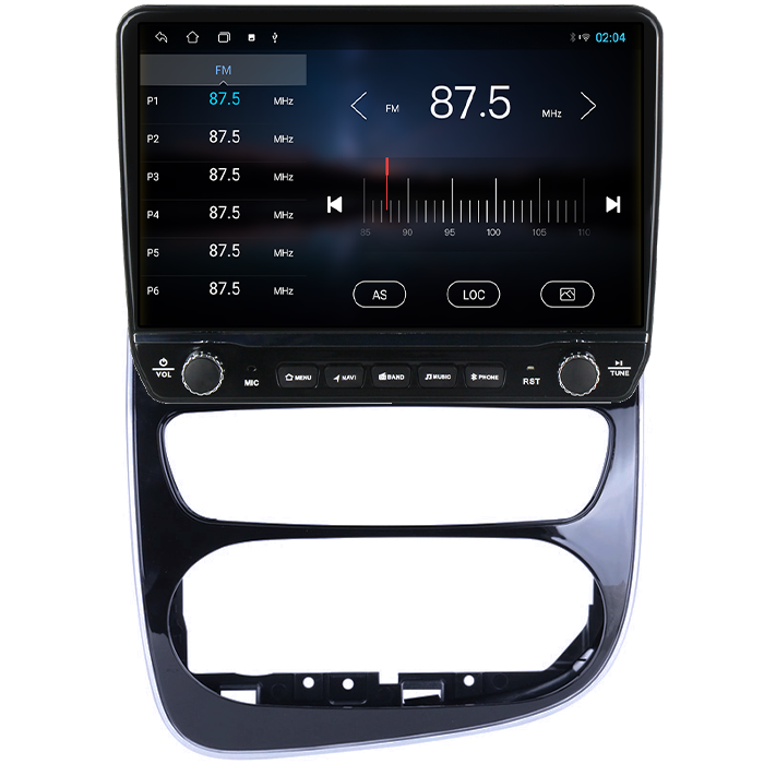 Navigatie dedicata Renault Clio 4 BH98 KH98 2012-2018 Tesla cu butoane rotative model 2024, 4GB RAM 64GB ROM, Procesor Quadcore, Android 14, Display QLED 10", DSP, Carplay&Android Auto [3]