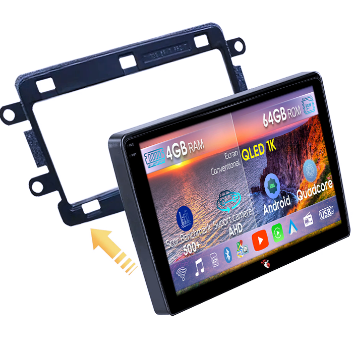 Navigatie dedicata Renault Sandero Dacia Duster Captur Lada Xray, 4GB RAM 64GB ROM, Octacore, Android 14, Display QLED 1K 9", Carplay&Android Auto, SIM 4G, Ventilator Activ [1]