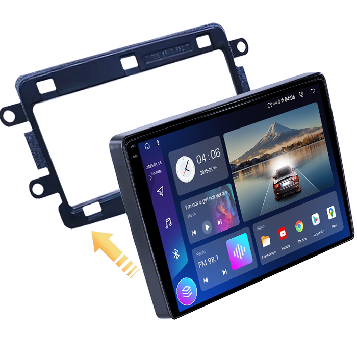 Navigatie dedicata Renault Sandero Dacia Duster Captur Lada Xray, 4GB RAM 64GB ROM, Quad Core, Display 9" QLED 1K, Carplay, Android 14, Bluetooth, Magazin Play, Suport Camere AHD [2]