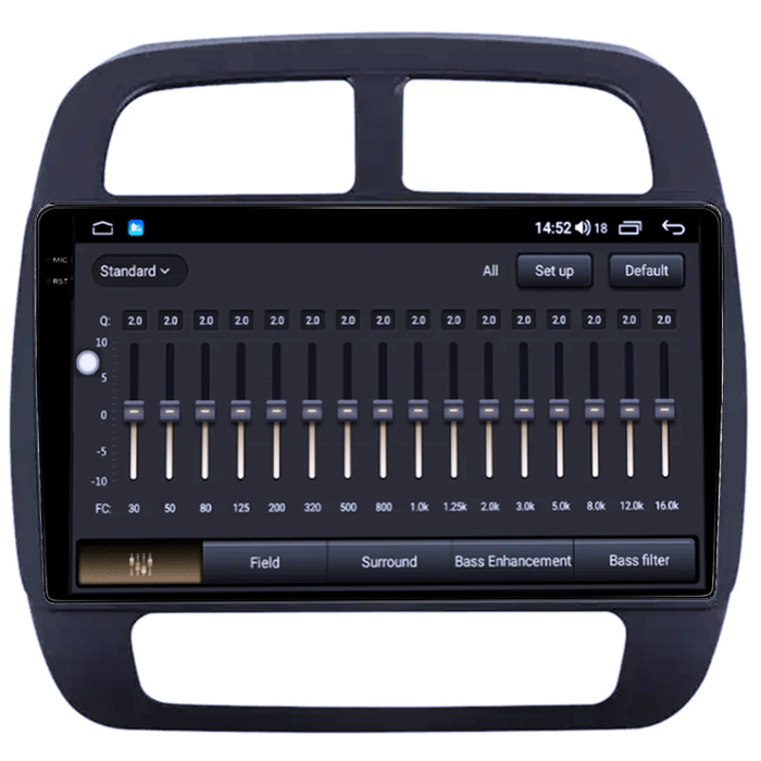 Navigatie dedicata Renault Spring 2021, 8GB RAM 128GB ROM, Octacore, Platforma TS18, Android 14, Display QLED 10", Suporta camera 360", DSP, Carplay&Android Auto, SIM 4G, Ventilator Activ [8]