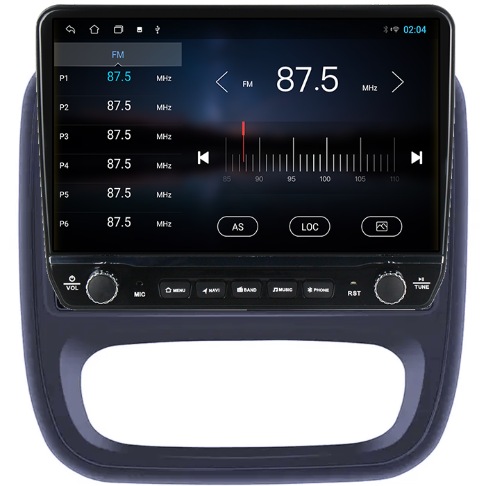 Navigatie dedicata Renault Trafic 3 Tesla cu butoane rotative model 2024, 4GB RAM 64GB ROM, Procesor Quadcore, Android 14, Display QLED 10", DSP, Carplay&Android Auto [3]