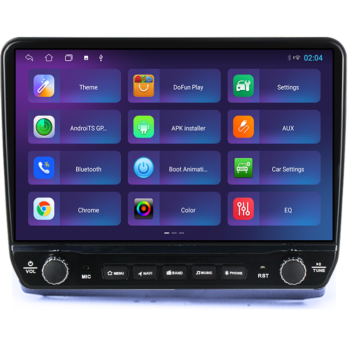 Navigatie dedicata Renault Trafic 2004-2010 Tesla cu butoane rotative model 2024, 4GB RAM 64GB ROM, Procesor Quadcore, Android 14, Display QLED 10", DSP, Carplay&Android Auto [4]