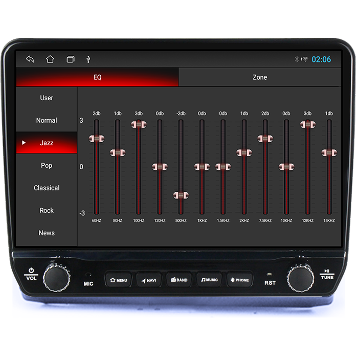 Navigatie dedicata Renault Trafic 2004-2010 Tesla cu butoane rotative model 2024, 4GB RAM 64GB ROM, Procesor Quadcore, Android 14, Display QLED 10", DSP, Carplay&Android Auto [2]