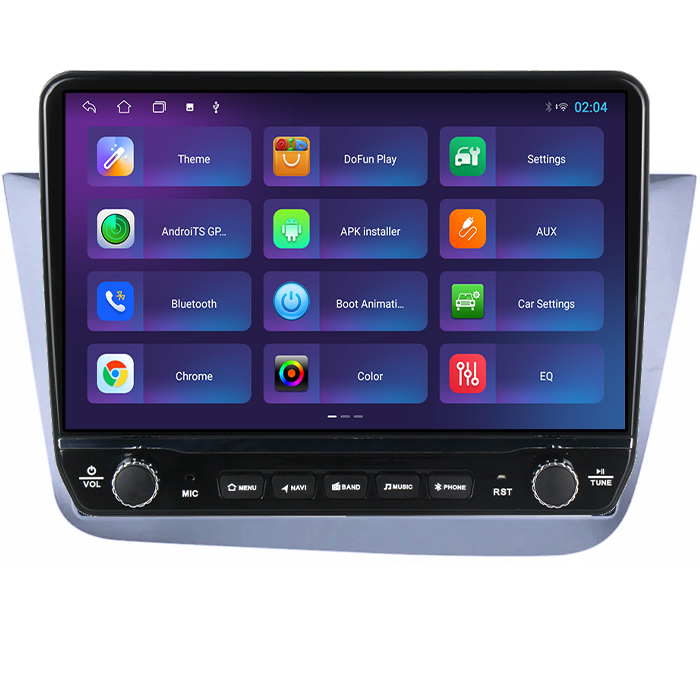 Navigatie dedicata Seat Altea 2004-2015 Tesla cu butoane rotative model 2024, 4GB RAM 64GB ROM, Procesor Quadcore, Android 14, Display QLED 10", DSP, Carplay&Android Auto [4]